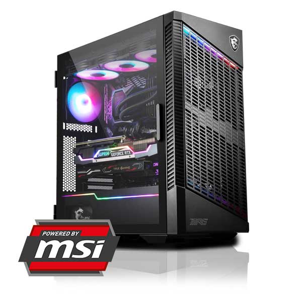 Wired2Fire Shadow Intel Gaming PC - Powered by MSI